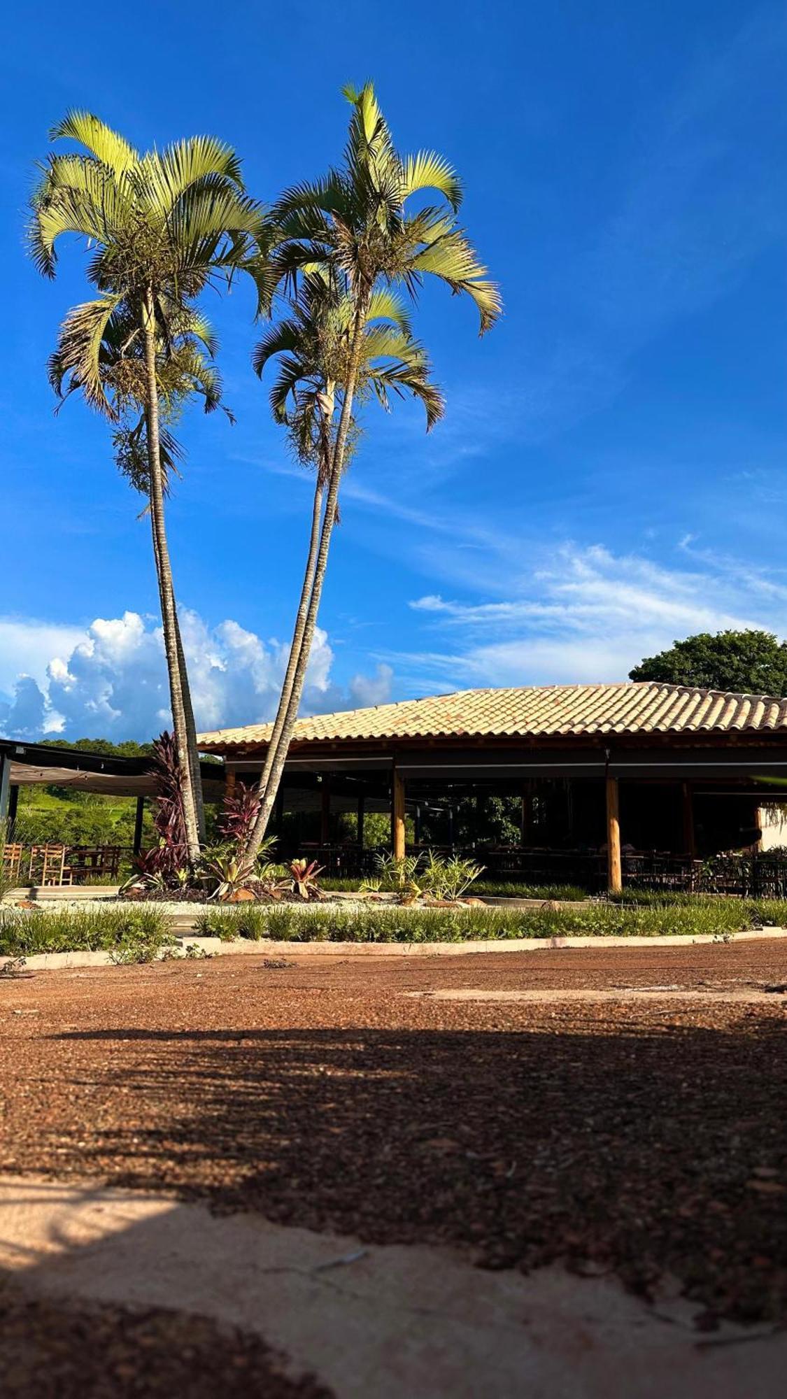 Hotel Fazenda Morro De Pedra Nova Ponte Exterior foto